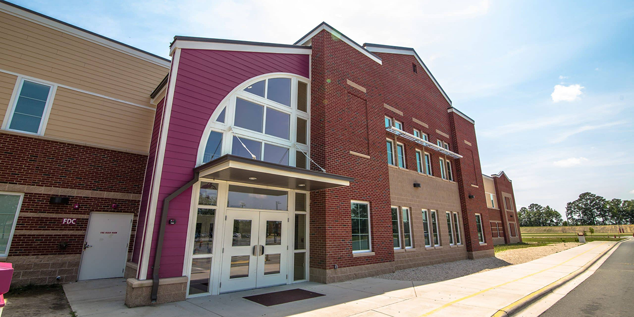 North East Carolina Preparatory School building.