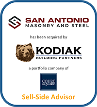 San Antonio Masonry and Steele has been acquired by Kodiak Building Partners