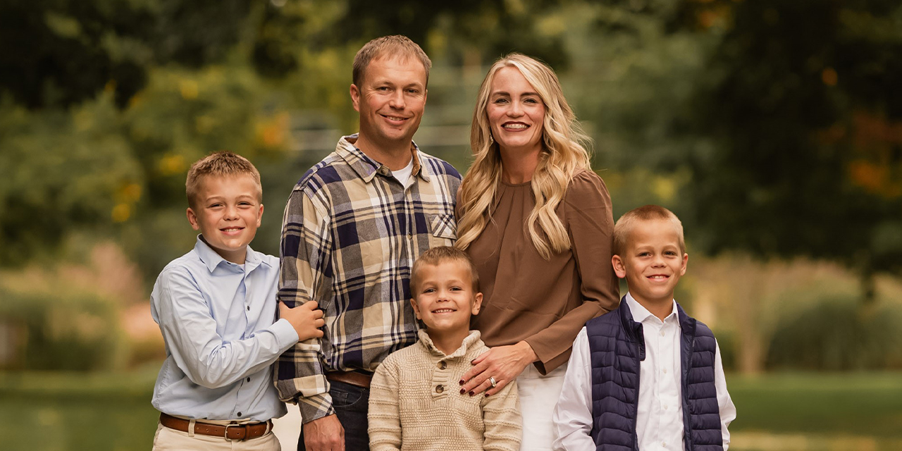 Stephanie Warren and family