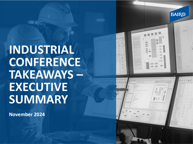 Industrial Conference Takeaways - Executive Summary Cover