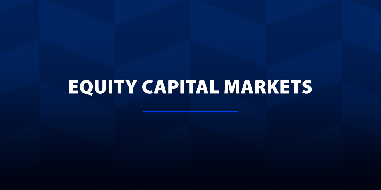 Equity Capital Markets